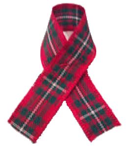 tartan ribbon